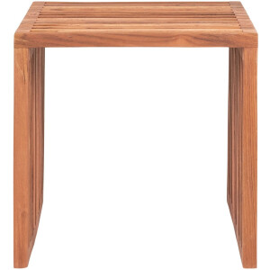 House Nordic Bijzettafel Pego - Naturel Teakhout - 40x40x40cm