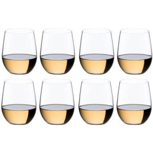Riedel Witte Wijnglazen O Wine - Viognier | Chardonnay - 8 stuks