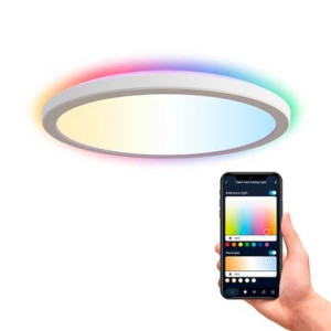 Calex Smart Halo Plafondlamp Wit - 30cm - RGB en CCT