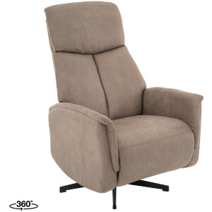 LABEL51 Aarhus Fauteuil - Bruin - Stof - 2-Motorig - -