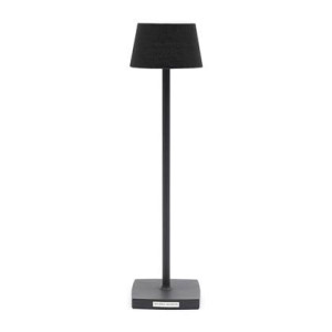 Riviera Maison Tafellamp zwart, LED lamp - RM Luminee USB - Aluminium