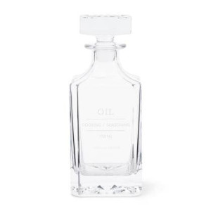 Riviera Maison Olie fles Transparant, Azijnfles - Amailloux Oil 730 ml