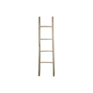 Decoratieve ladder - 35-45x5x150 - Naturel - Teak