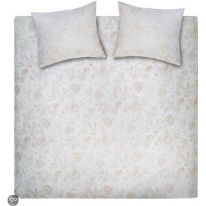 Cinderella Adora Dekbedovertrek - Katoensatijn - Eenpersoons - 140x200/220 cm - White