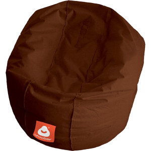 Whoober ronde zitzak Ibiza M outdoor licht bruin - Wasbaar - Voor binnen en buiten