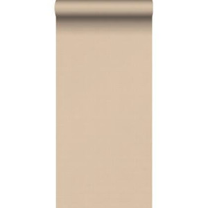 ESTAhome behang linnenstructuur warm beige - 0,53 x 10,05 m - 139472