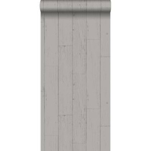 Origin Wallcoverings behang verweerde houten planken taupe - 53 cm x 1