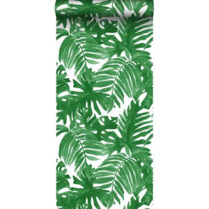 Sanders & Sanders behang palmbladeren tropisch junglegroen - 0,53 x 10