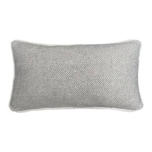 Malagoon Recycled Wool Sierkussen - Natural Grey