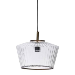 Riviera Maison Nolana Glass Hanging Lamp (Ã) 38x (H) 31