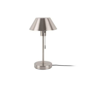 Leitmotiv - Table lamp Office Retro metal brushed nickel plated