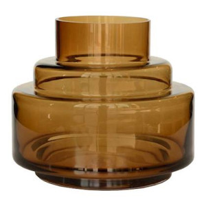 Vase The World Chari Vaas Ã 23 cm - Cognac