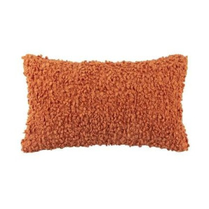 present time - Cushion Purity cotton burned orange
