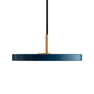 Umage Asteria Micro hanglamp LED Ã15 messing|petrol blauw