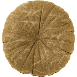 Tiseco Home Studio Sierkussen - Chester Rond - Camel - Default