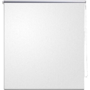 vidaXL - Rolgordijn - verduisterend - 84,4 - x - 230 - cm - stofbreedte - 80 - cm - wit