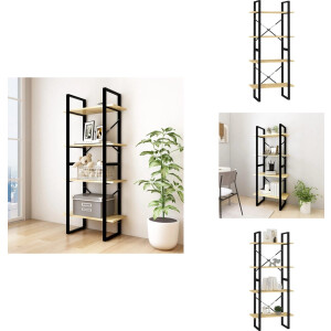 vidaXL Boekenkast - Boekenkasten - Houten Boekenkast - Houten Boekenkasten - Boekenkast met 4 schappen 60x30x140 cm massief grenenhout