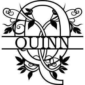 Wanddecoratie | Gepersonaliseerde letters A t/m Z - M (20cm)