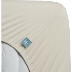 Beddinghouse - Jersey-stretch - Split-topper - Hoeslaken - 200x220 cm - Naturel