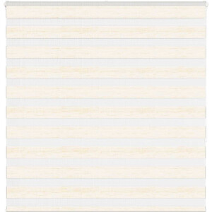 vidaXL - Zebra - rolgordijn - 140x150 - cm - stofbreedte - 135,9cm - marmerbeige