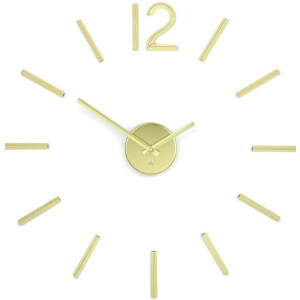 Goudkleurige wandklok Umbra Blink Wall Clock - Brass