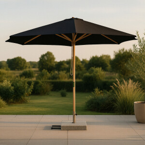 Nohr Parasol 'Damone' 300cm, kleur Zwart