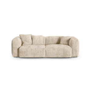 Modulaire 3-zitsbank Martina ribstof | Micadoni Home