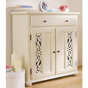 Home affaire Kast Arabeske met mooi decoratief freeswerk op de deurfronten, breedte 90 cm