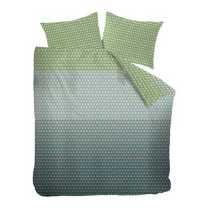 Beddinghouse Silas Dekbedovertrek 240 x 200/220 cm - Blauw/Groen