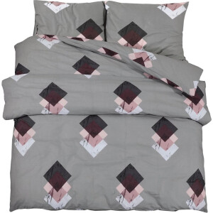 vidaXL - Dekbedovertrekset - 200x220 - cm - katoen - meerkleurig