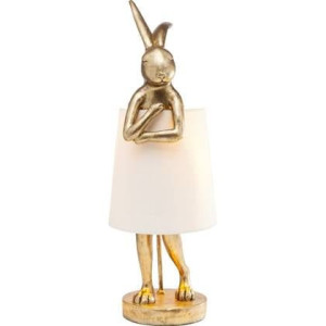Kare Design Animal Rabbit Tafellamp 68 Cm - Goudkleurig