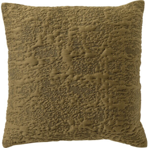 Dutch decor Sierkussen Lyla - Polyester - Groen - 45x45 cm (BxH) - 3D Patroon