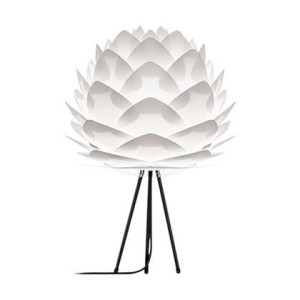 Umage Silvia Medium tafellamp white - met tripod zwart - Ã 50 cm