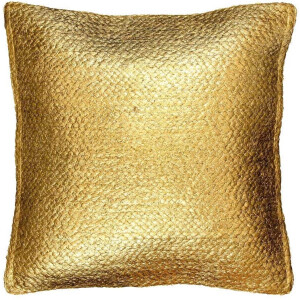 Unique Living - Kussen Metallic - 45x45cm - Goud