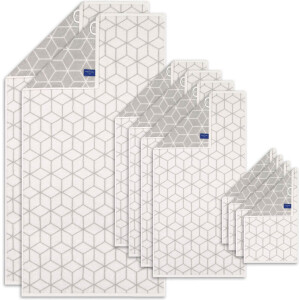 Villeroy & Boch Handdoek Carré Een maat, 50x100 Set van 10, Set van 1