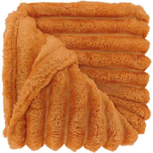 Unique Living - Plaid Romee 150x200cm - Orange Flame