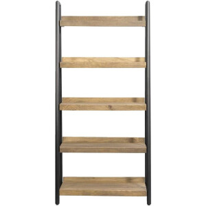 Leen Bakker - Wandkast Trevora - Mangohout - 180x88x40 Cm - Metaal/Hout - Bruin
