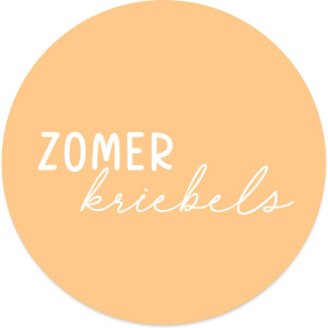 Label2X - Muurcirkel zomerkriebels geel - Ø 140 cm - Dibond - Multicolor - Wandcirkel - Rond Schilderij - Muurdecoratie Cirkel - Wandecoratie rond - Decoratie voor woonkamer of slaapkamer