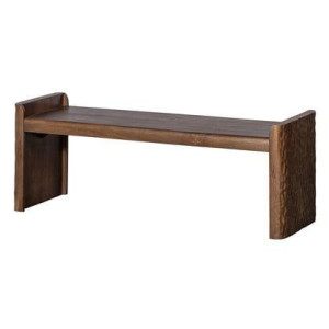 BePureHome Bankje Prop - Hout - Warm Bruin - 40x120x45