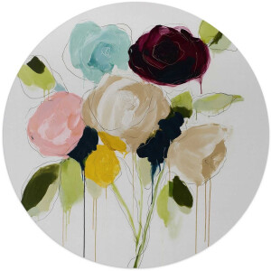 Glasschilderij Herfstboeket I - Ø 50 - Glas - REINDERS