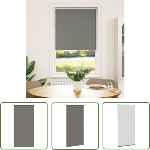 vidaXL Gordijnen - Rolgordijn - Rolgordijn verduisterend 65x175cm stofbreedte 60,7 cm polyester - Verduisterend - Privacy - Lichtregeling
