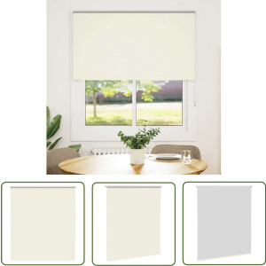 vidaXL Rolgordijn - Verduisterend - 130x130 cm Rolgordijnen - Privacy Gordijnen - Lichtwerkende Gordijnen - Verduisterende Gordijnen - Woonkamer Decoratie