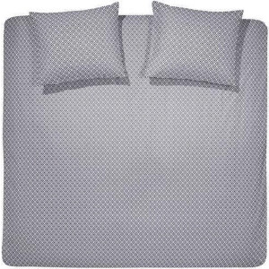 Damai Yoko Dekbedovertrek - Flanel - Tweepersoons - 200x200/220 cm - Indigo