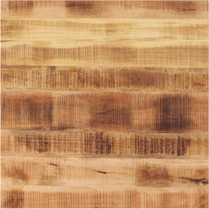 vidaXL - Tafelblad - vierkant - 80x80x3,8 - cm - massief - ruw - mangohout