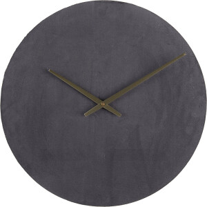 Clayre & Eef Wandklok Grijs IJzer