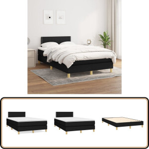 vidaXL Boxspring - 120x200 cm - Inclusief matras Boxspringbed - Boxspring - Tweepersoonsbed - Bed - Matras