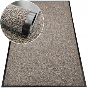 Beige Deurmat 100x150 cm - Antislip Inloopmat voor Schoenen