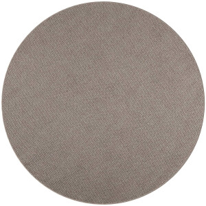 vidaXL - Binnen - kleed - LUGO - Crème - en - Taupe - Ø - 120 - cm - Polyester