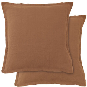 Matt & Rose Set Kussenslopen Ecorce - (2x) 65 x 65 cm - 100% Linnen