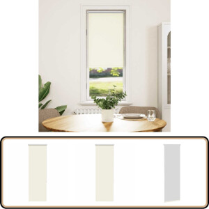 vidaXL Verduisterend Rolgordijn - 50x130 cm - Polyester Rolgordijn - Privacy Gordijnen - Lichtwerkende Gordijnen - Verduisterend Gordijn - Woonkamer Decoratie